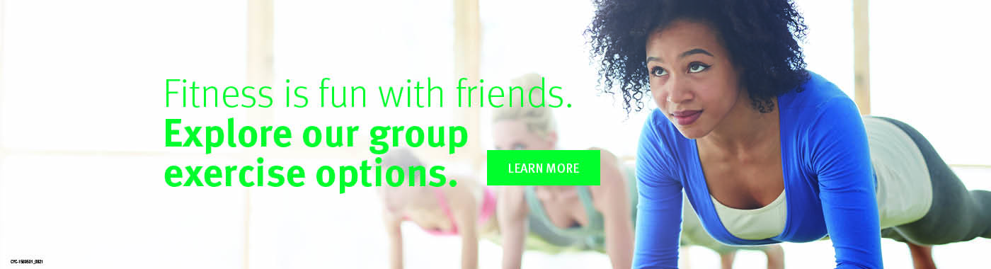 Explore our group exercise options.