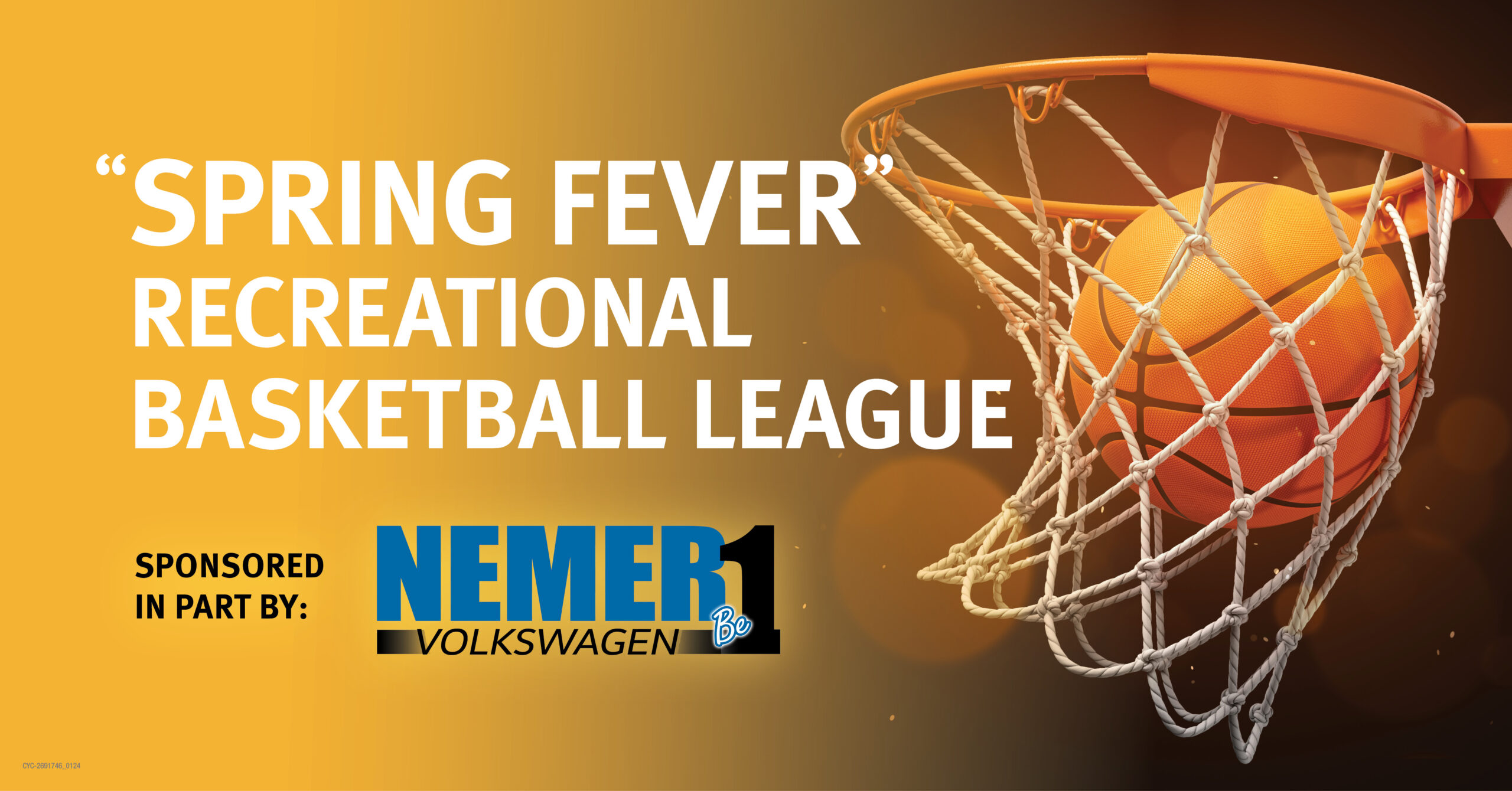 Spring 2024 Recreational Basketball League CDPHP® Fitness Connect at